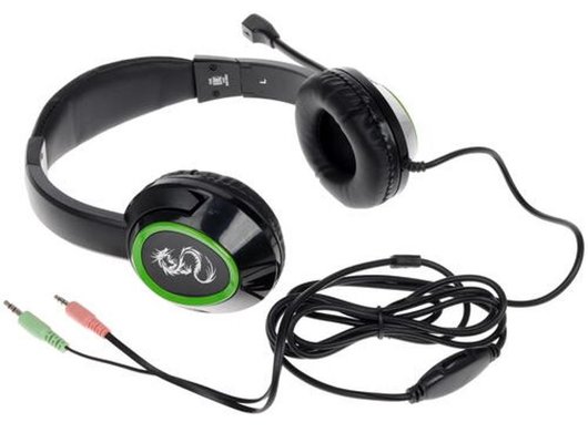 Игровые наушники проводные Qumo Flex GHS 0003